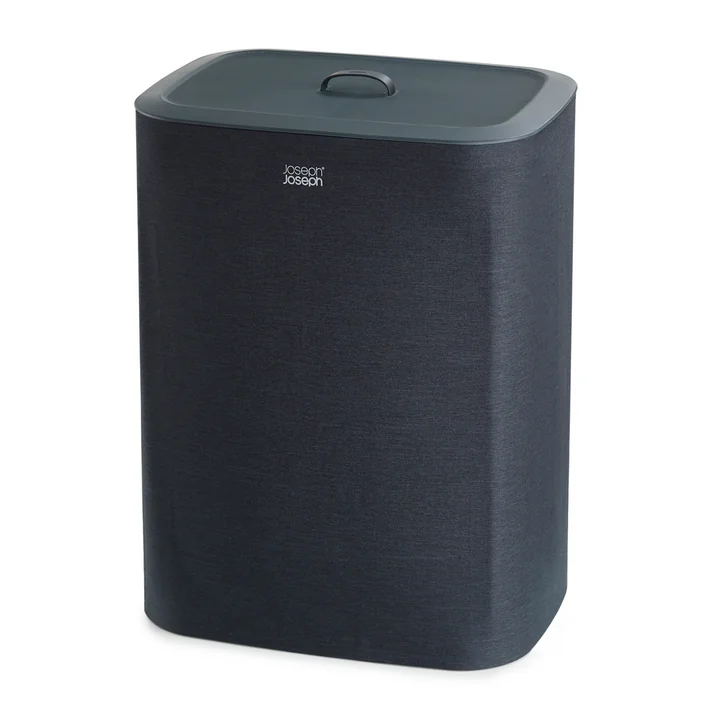 Tota Wäschekorb 90 l von Joseph Joseph in schwarz