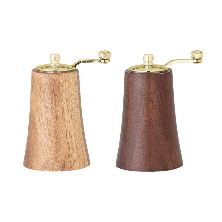 Sofian Salz- & Pfeffermühle von Bloomingville in Akazie natur / dunkel