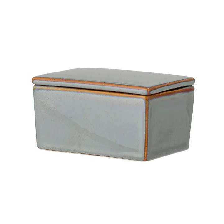 Pixie Butterdose von Bloomingville in graugrün