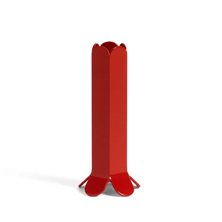 Arcs Kerzenhalter L von HAY in der Farbe rot