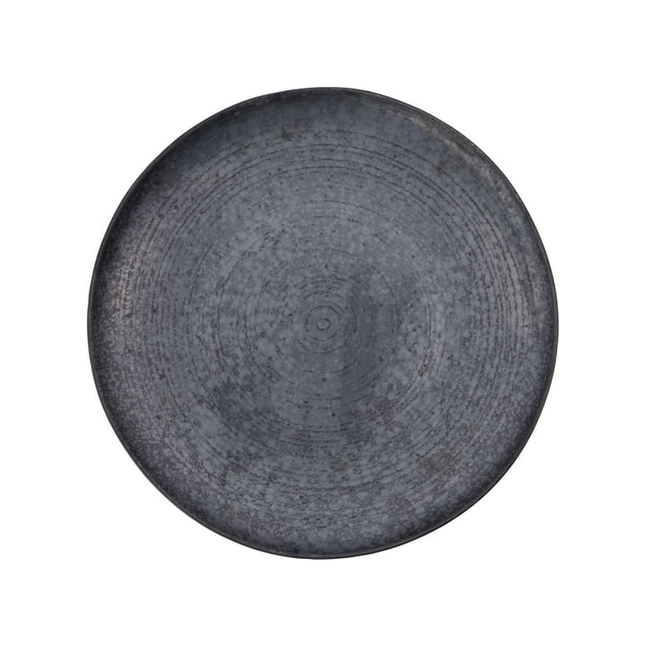 Pion Schale Ø 36 x H 4.5 cm von House Doctor in schwarz / braun