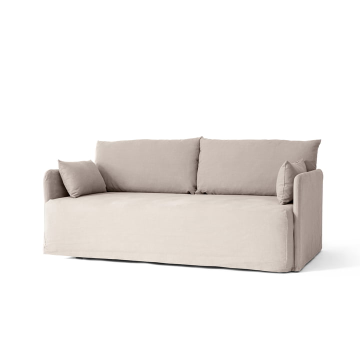 Offset 2-Sitzer Sofa mit abnehmbarem Bezug, Cotlin oat von Audo