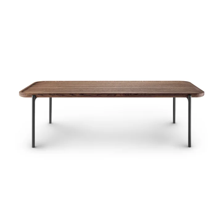Savoye Couchtisch H 35 cm, 120 x 50 cm, Eiche geräuchert / schwarz von Eva Solo
