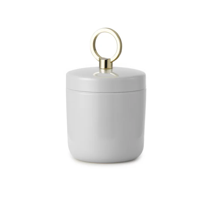 Ring Box Aufbewahrung klein von Normann Copenhagen in hellgrau