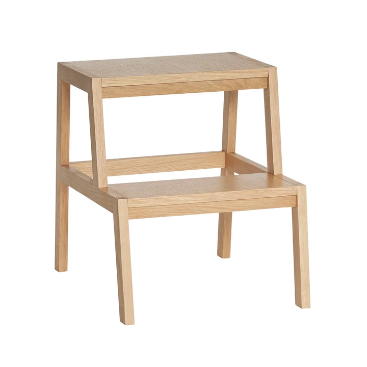 Stufenhocker, Eiche von Hübsch Interior