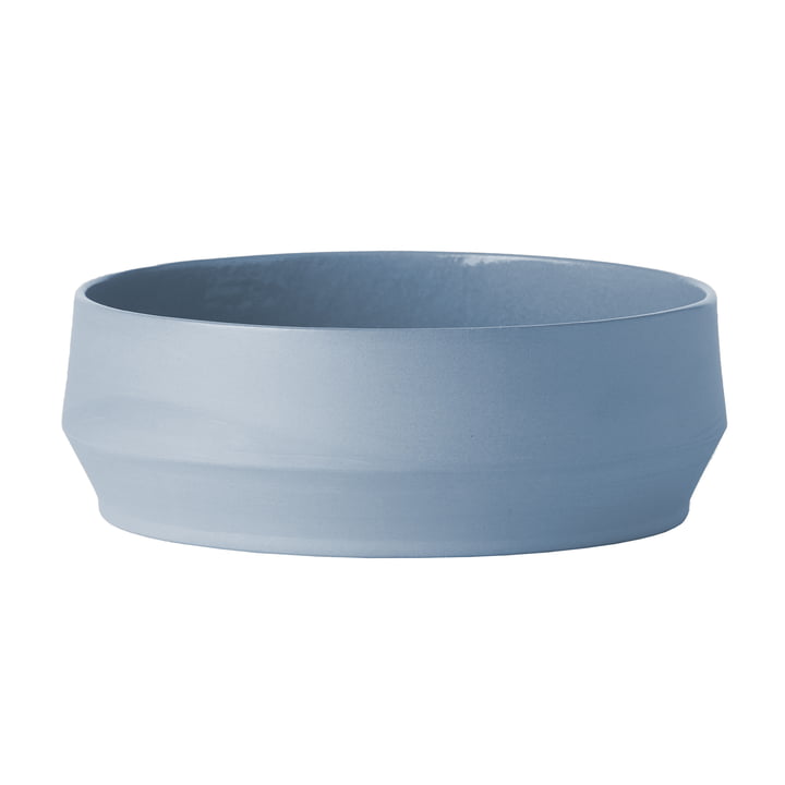 Unison Keramik Schale Ø 19 x H 6.7 cm von Schneid in baby blue