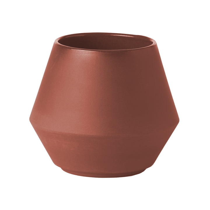 Unison Keramik Schale Ø 12.5 x H 11 cm von Schneid in cinnamon