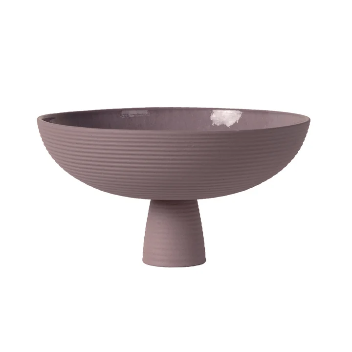 Dais Schale mit Fuß von Schneid in lavender
