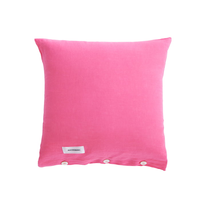 Pure Kopfkissenbezug Satin 80 x 80 cm von Magniberg in blossom pink