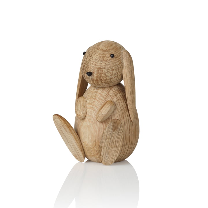 Bunny Holzfigur H 8,5 cm von Lucie Kaas in Eiche