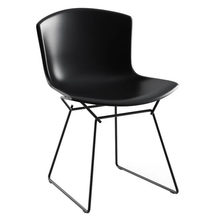 Knoll - Bertoia Plastic Side Chair Stuhl, schwarz