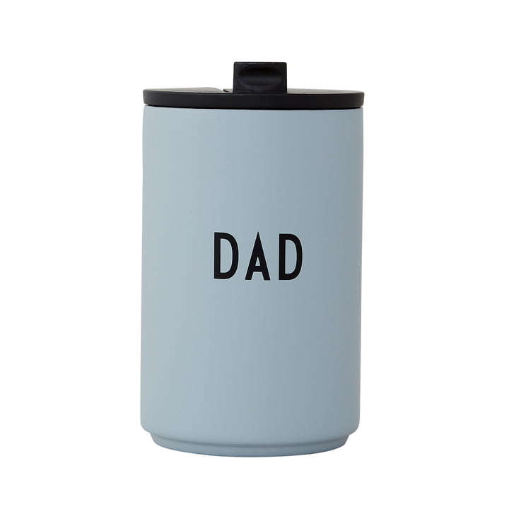Thermo Cup 0.35 l von Design Letters in Dad, light grey