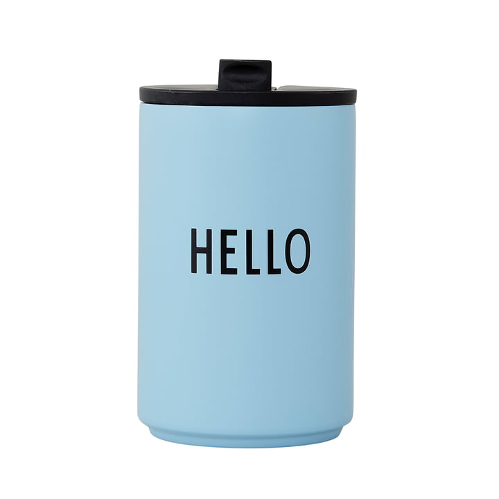 Thermo Cup 0.35 l von Design Letters in Hello, light blue