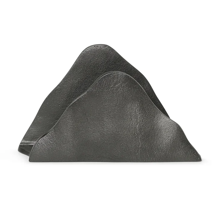 Yama Briefständer von Ferm Living in der Farbe schwarz