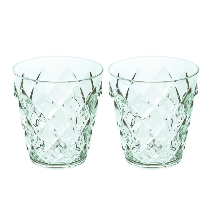 Crystal Glas 0.45 l von Koziol in der Ausführung transparent jade