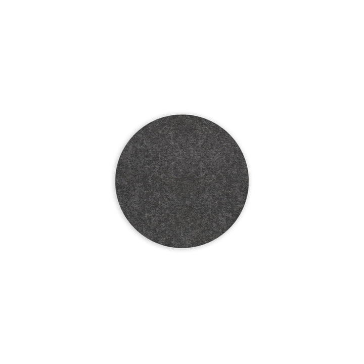 Untersetzer rund, 5 mm von Hey Sign in Ø 9 cm, graphit