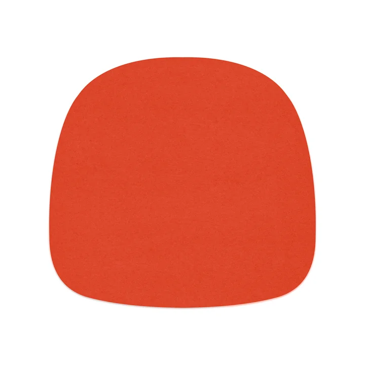 Filz-Auflage für About A Chair von Hey Sign, 5 mm ohne AR in mango