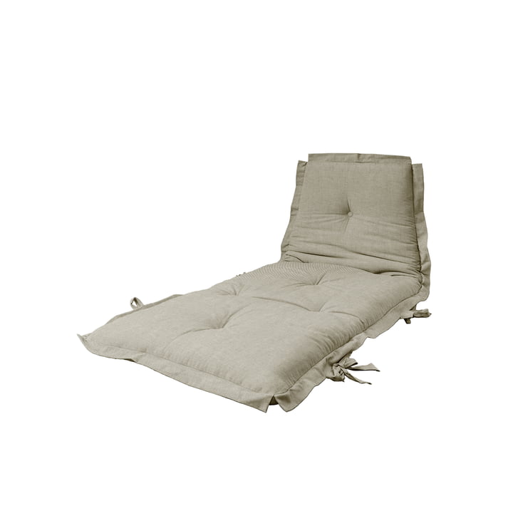 Sit and Sleep Futonmatratze / Sessel 80 x 200 cm von Karup Design in leinen