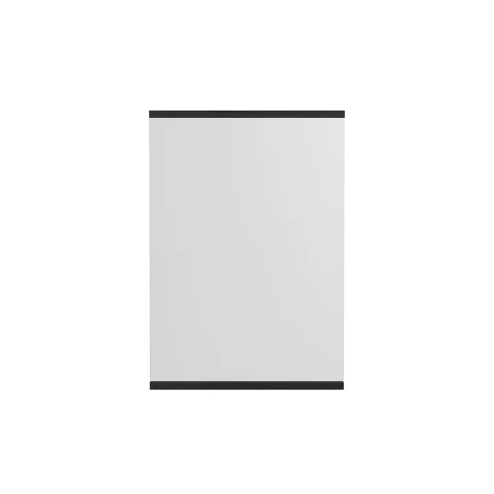 Rectangular Spiegel von Moebe in der Ausführung schwarz