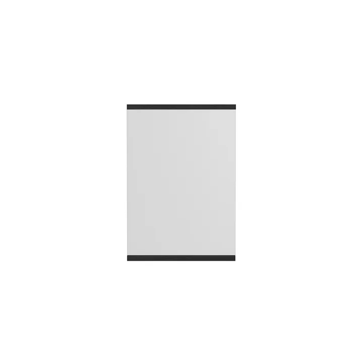 Rectangular Spiegel von Moebe in der Ausführung schwarz