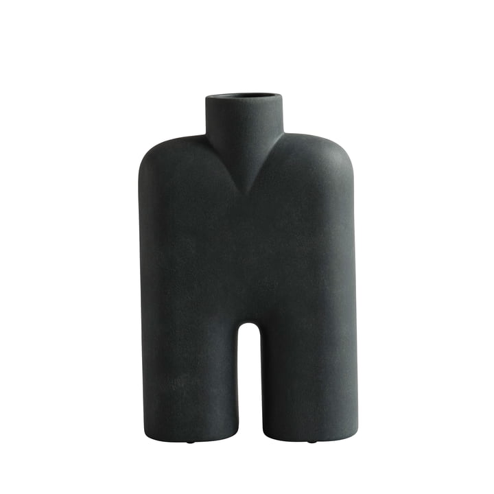 Cobra Vase Tall Medio von 101 Copenhagen in schwarz