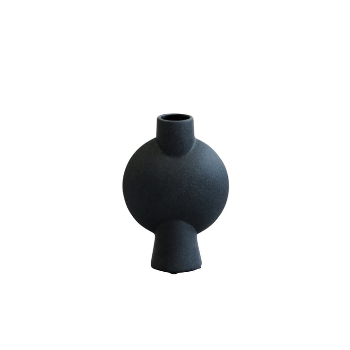 Sphere Vase Bubl Mini von 101 Copenhagen in schwarz