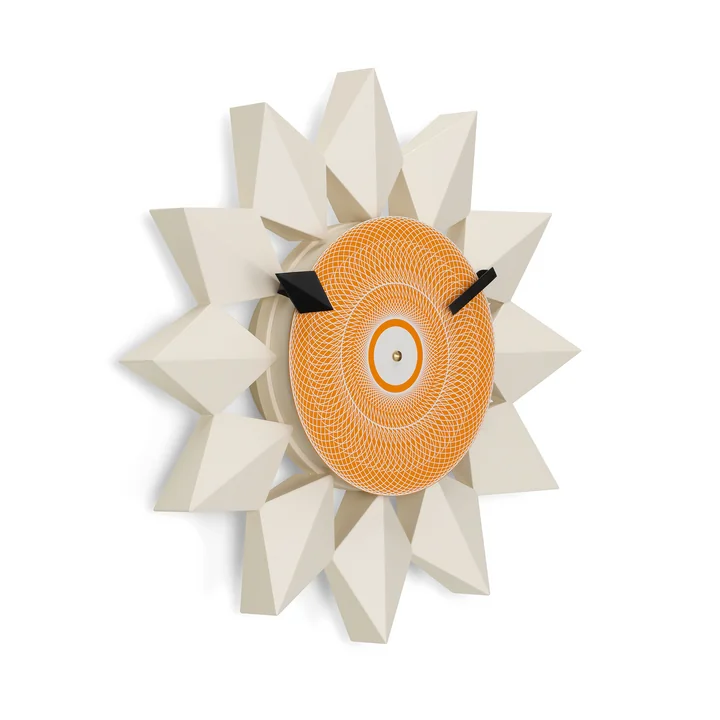 Diamond Markers Wanduhr von Vitra in weiß