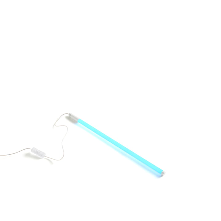 Hay - Neon LED-Leuchtstab, Ø 1,6 x L 50 cm, blau