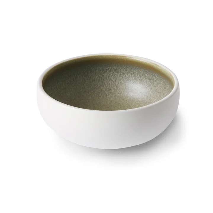 Chef Ceramics Schale von HKliving in der Farbe weiß / grün