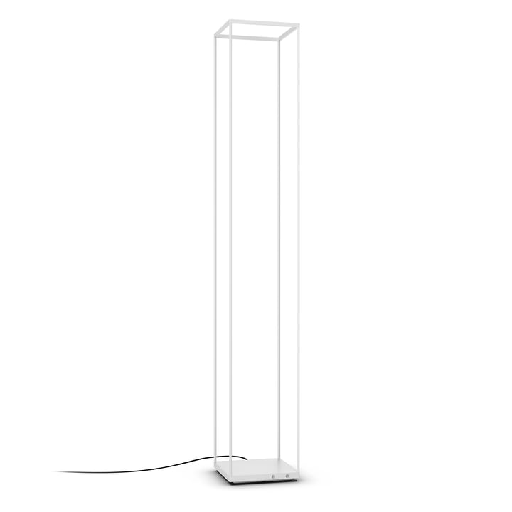 Reflex² LED-Stehleuchte M von serien.lighting in weiß