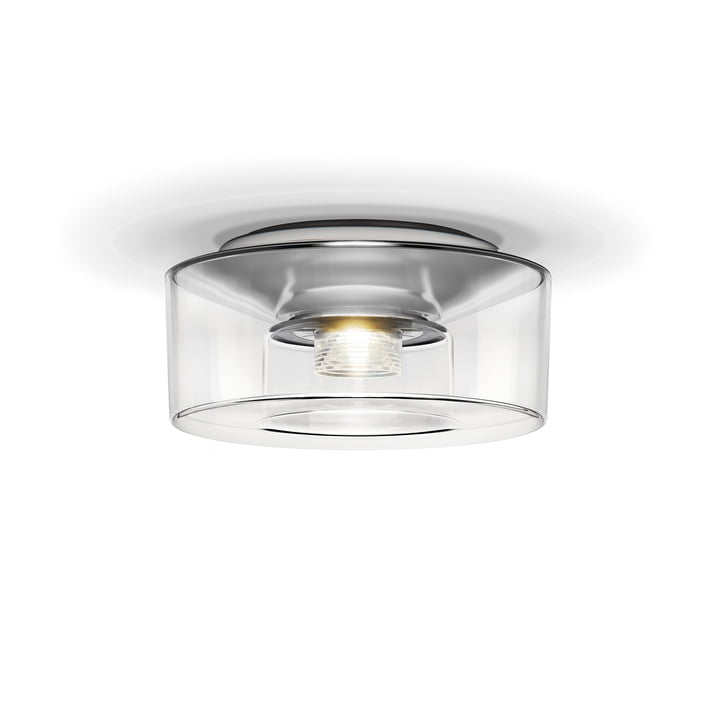 Curling LED-Deckenleuchte M von serien.lighting (Acrylglas / klar)