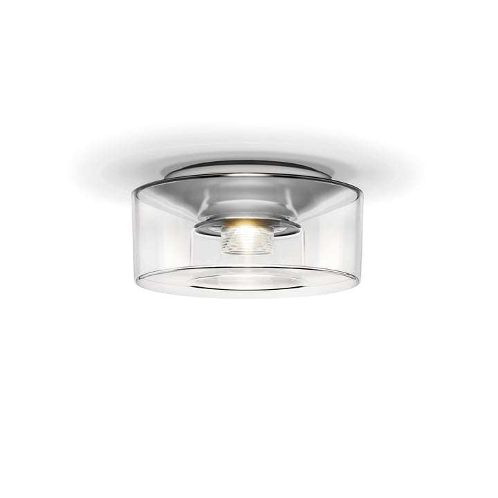 Curling LED-Deckenleuchte S von serien.lighting (Acrylglas / klar)