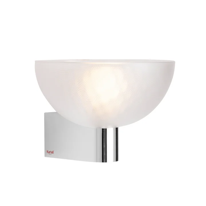 Fata Wandleuchte von Kartell in crystal