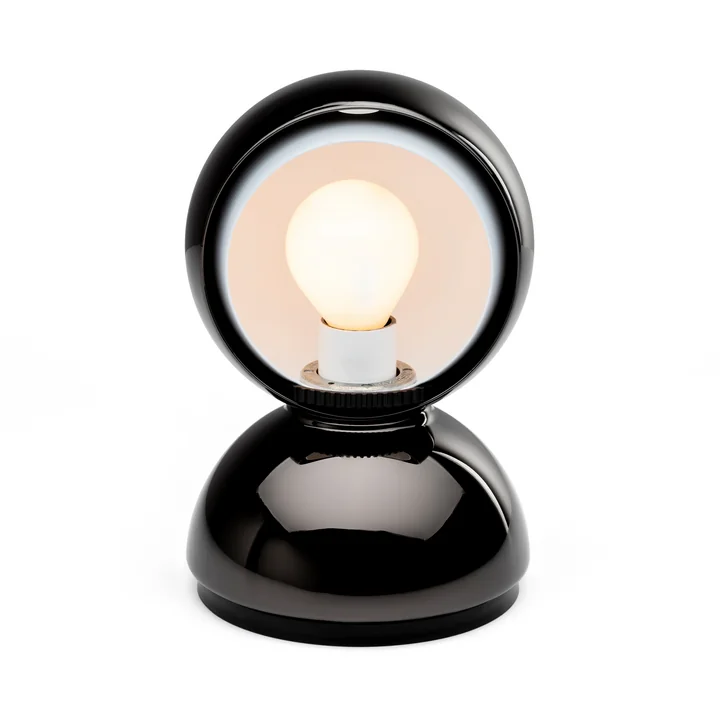 Eclisse Tischleuchte von Artemide in schwarz