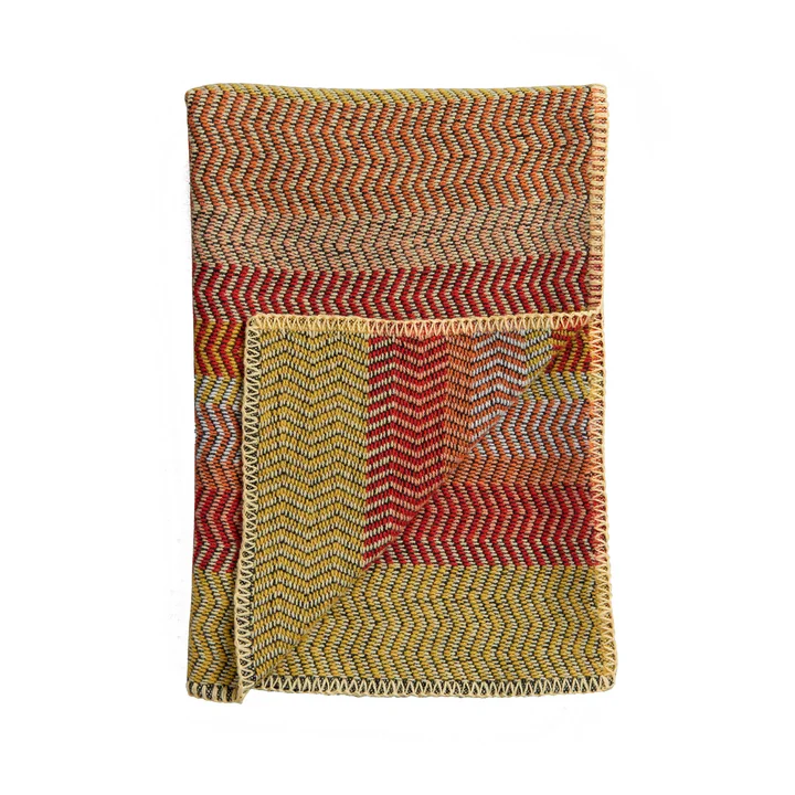 Fri Wolldecke 200 x 150 cm von Røros Tweed in summer red