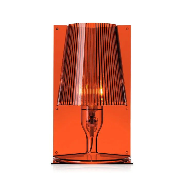 Take Tischleuchte, bernstein von Kartell 