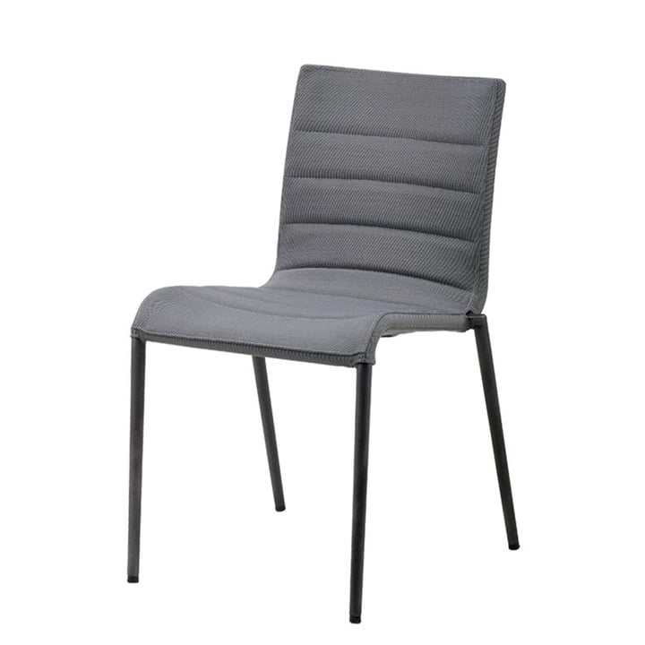 Core Outdoor Stuhl von Cane-line in der Farbe grau