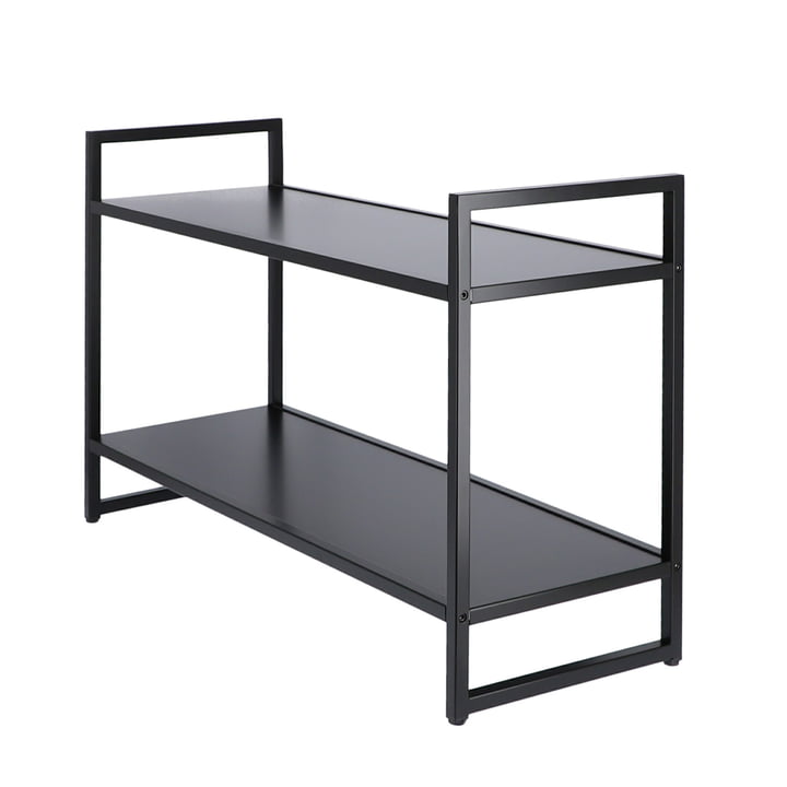 Image Regal, 2 Böden von Jan Kurtz in schwarz (L: 97 cm)