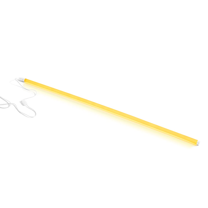 Neon LED-Leuchtstab, Ø 2,5 x 150 cm, gelb von Hay.