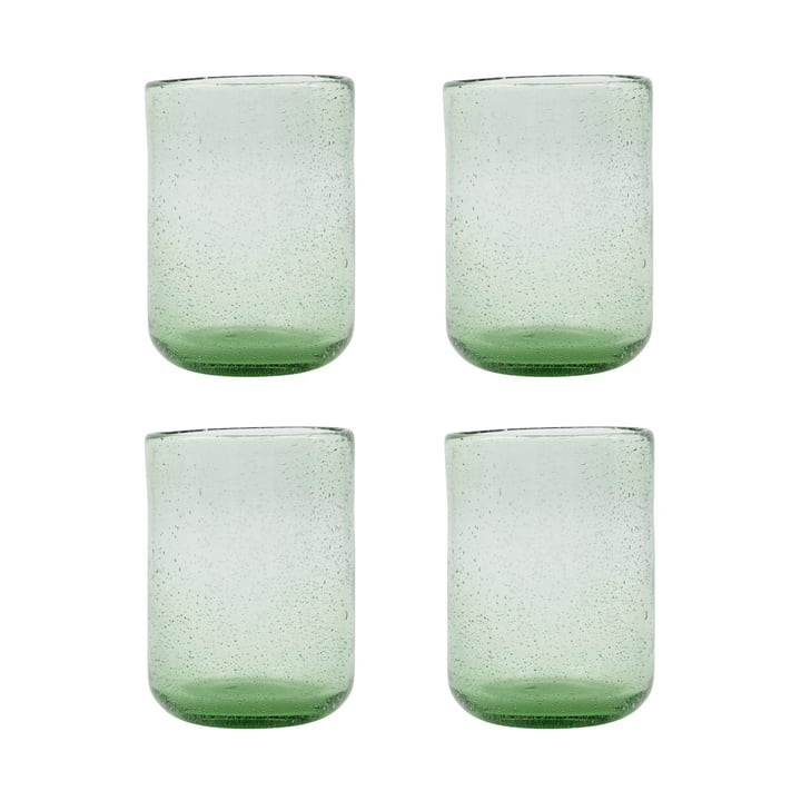 Rich Trinkglas von House Doctor in der Farbe grün