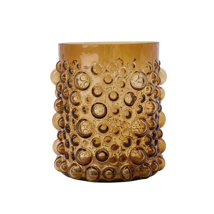 Foam Vase von House Doctor in der Farbe amber