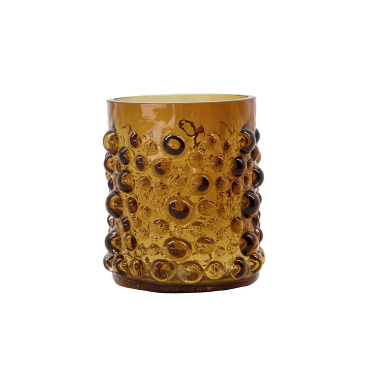 Foam Teelichthalter von House Doctor in der Farbe amber