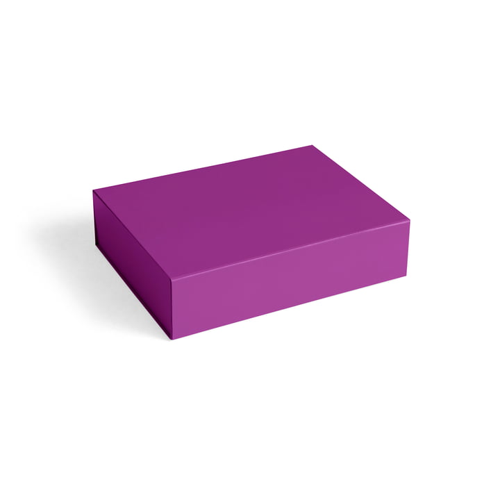 Colour Aufbewahrungsbox magnetisch S von Hay in der Farbe vibrant purple