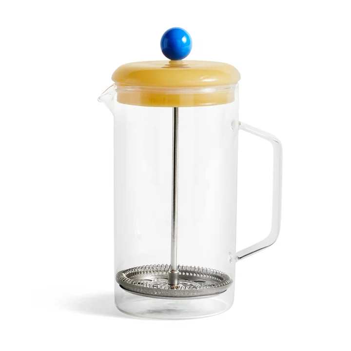 French Press Kaffeebereiter von HAY in der Ausführung klar