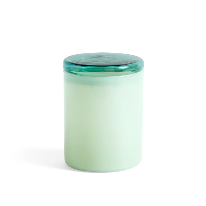 Borosilicate Jar Aufbewahrungsglas 0,35 l von Hay in der Farbe jadegrün