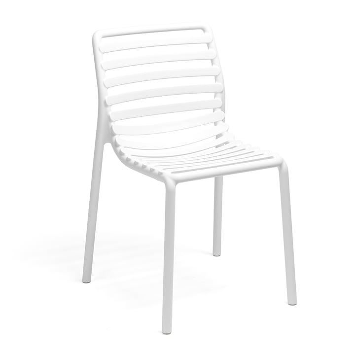 Doga Bistro Stuhl von Nardi in der Farbe weiß
