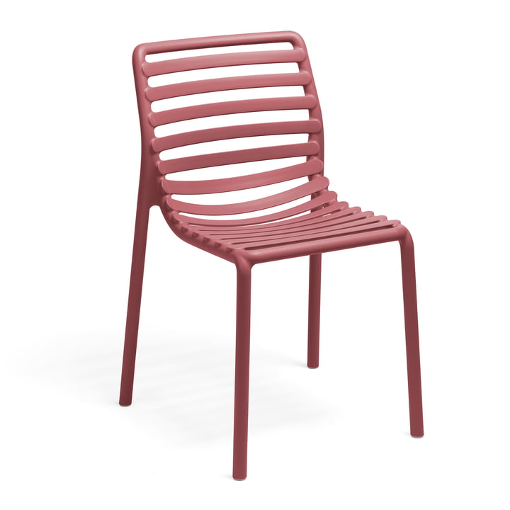 Doga Bistro Stuhl von Nardi in der Farbe marsala