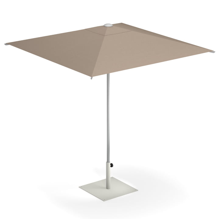 Shade Sonnenschirm 200 x 200 cm von Emu in taupe