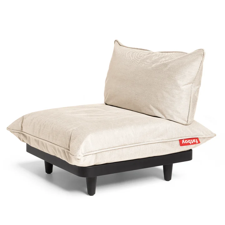 Paletti Outdoor-Sofa Mittelmodul von Fatboy in der Farbe sahara