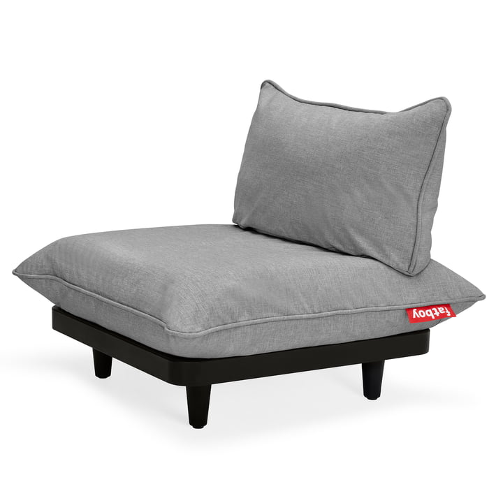Paletti Outdoor-Sofa Mittelmodul von Fatboy in der Farbe rock grey